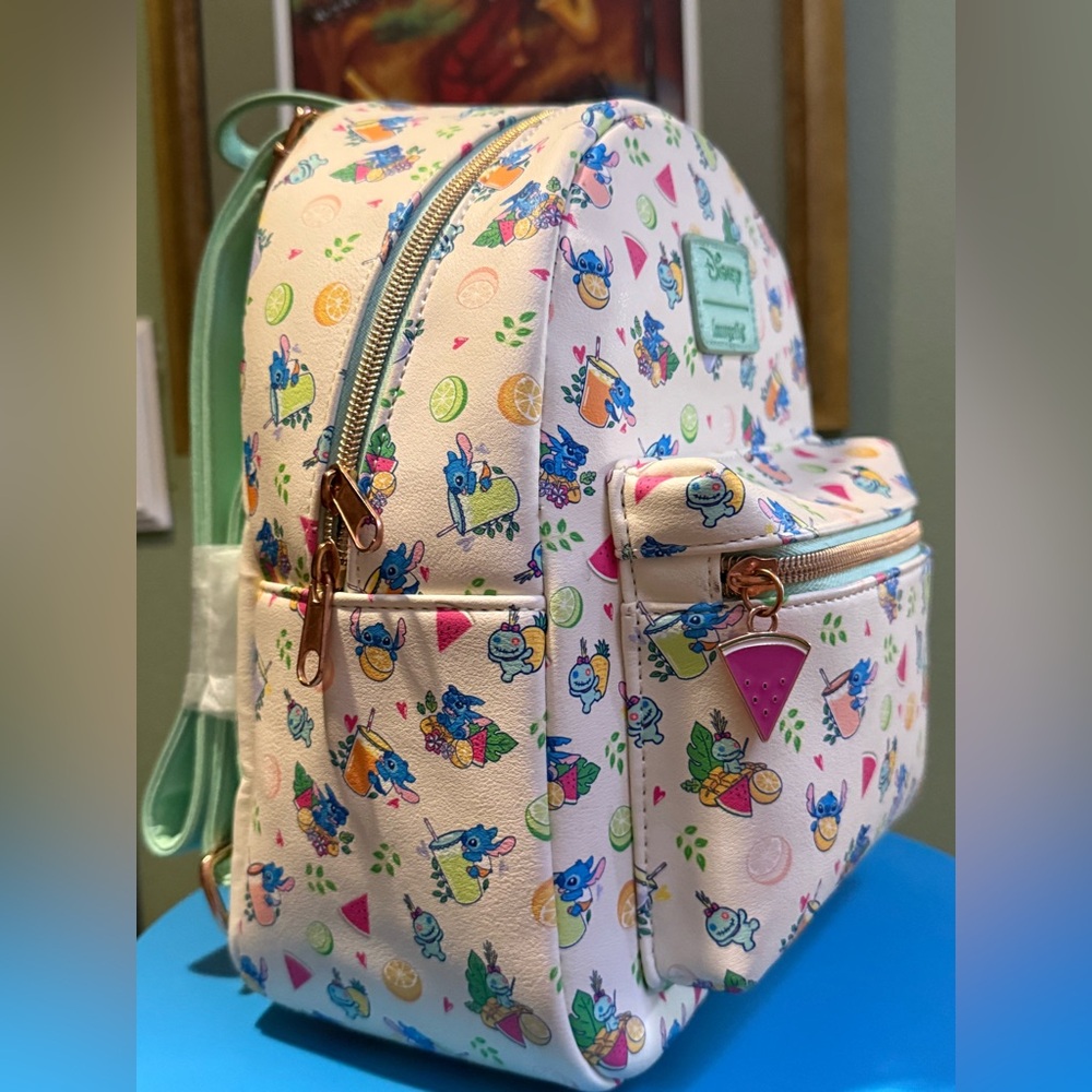 Loungefly Disney Lilo & Stitch Mini Backpack - Picture 10 of 17